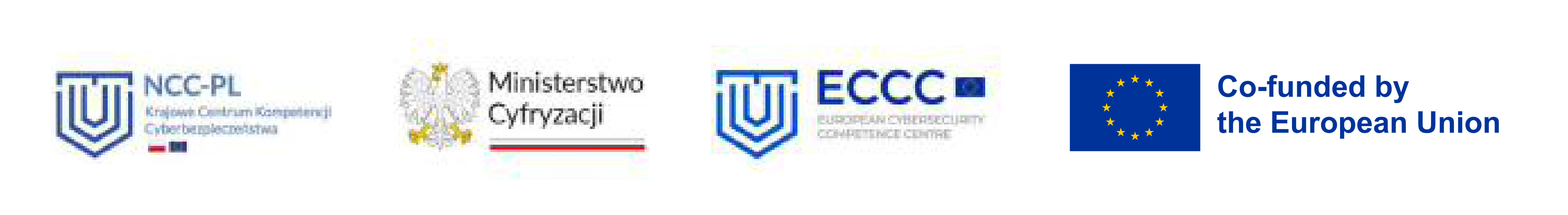 Dofinansowane przez Unię Europejską — NCC-PL, Ministerstwo Cyfryzacji, ECCC