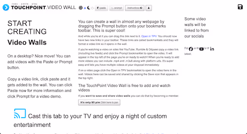 TouchPoint Video