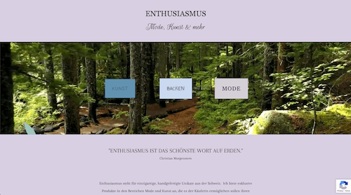 Enthusiasmus