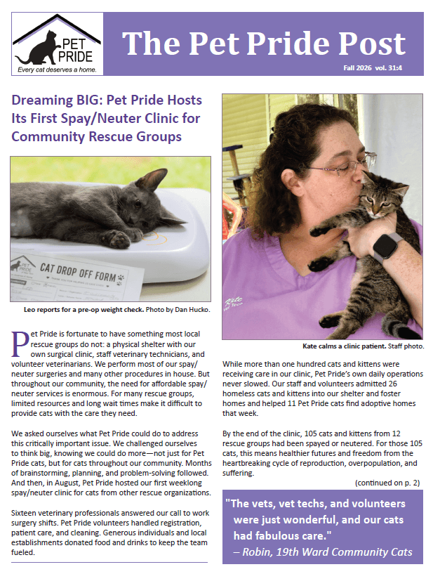 Summer 2026 Newsletter Cover