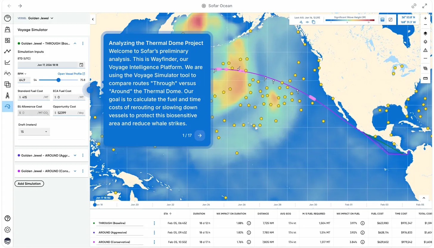 Explore the full guided analysis in our interactive Wayfinder demo.