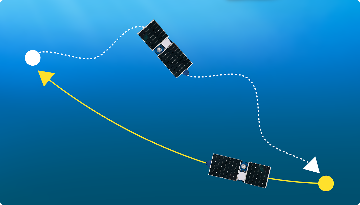 Scout drifts with ocean currents to collect data, then returns to a designated recovery point on command.