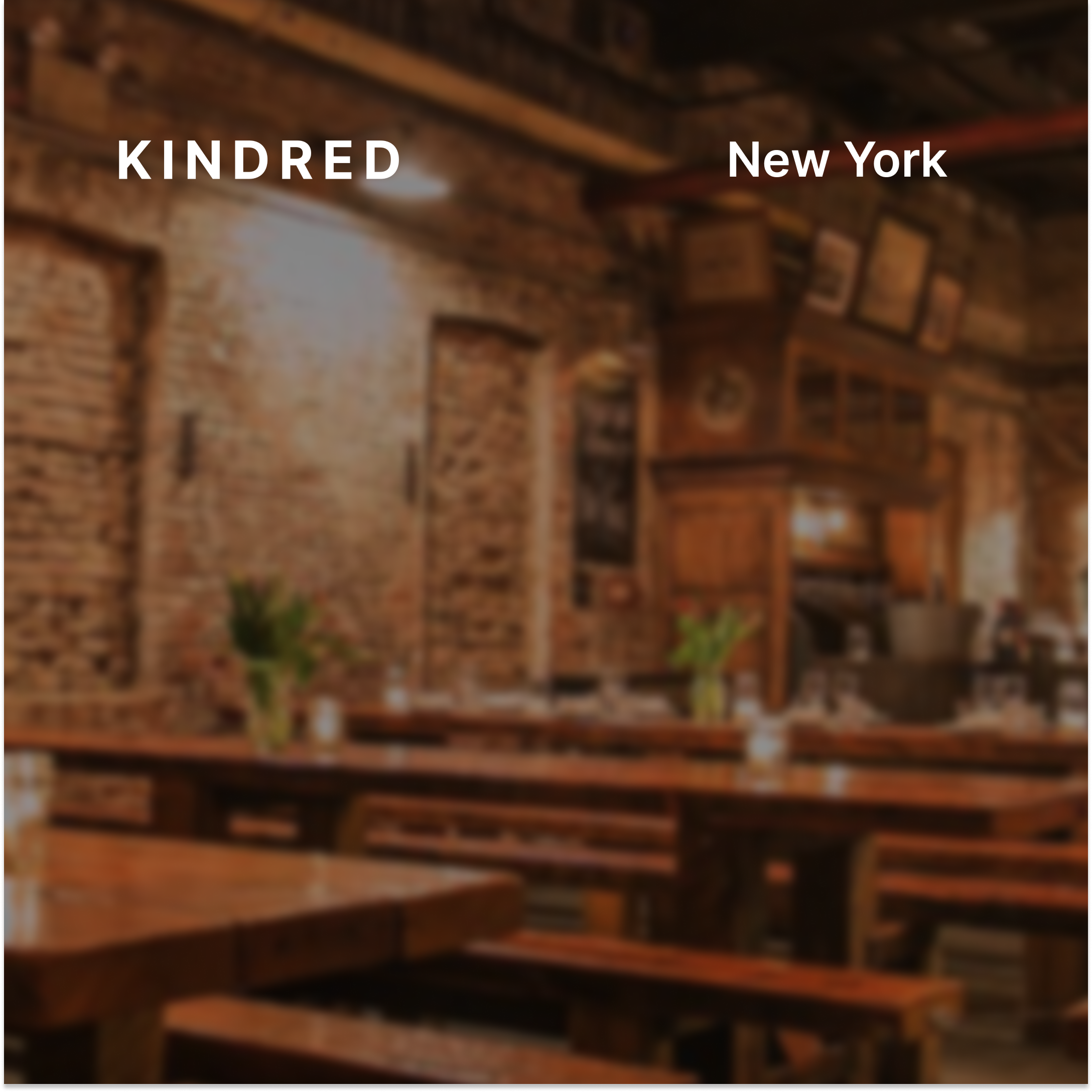 Kindred NYC: Community Get Together