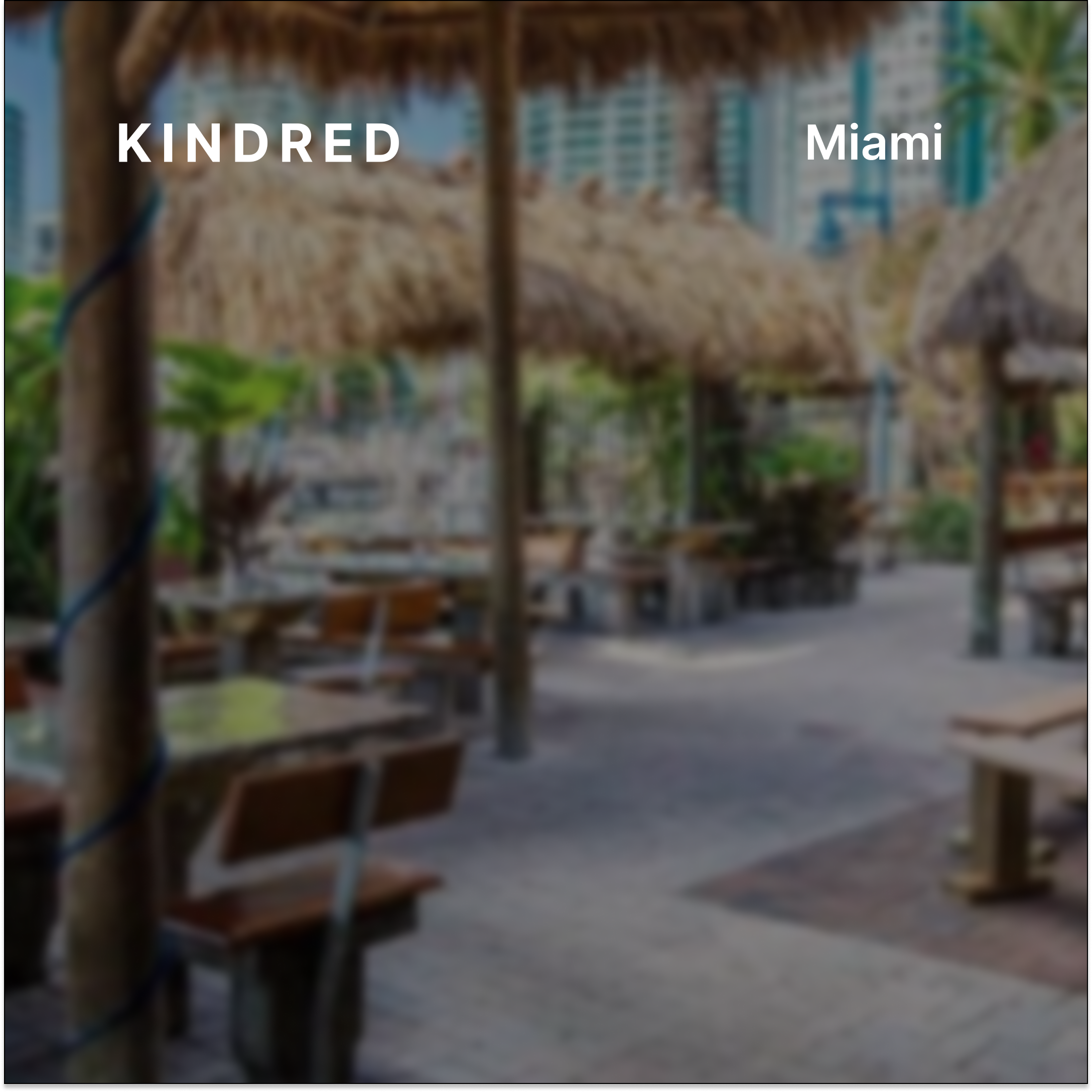Kindred Miami: Sunset Hangs