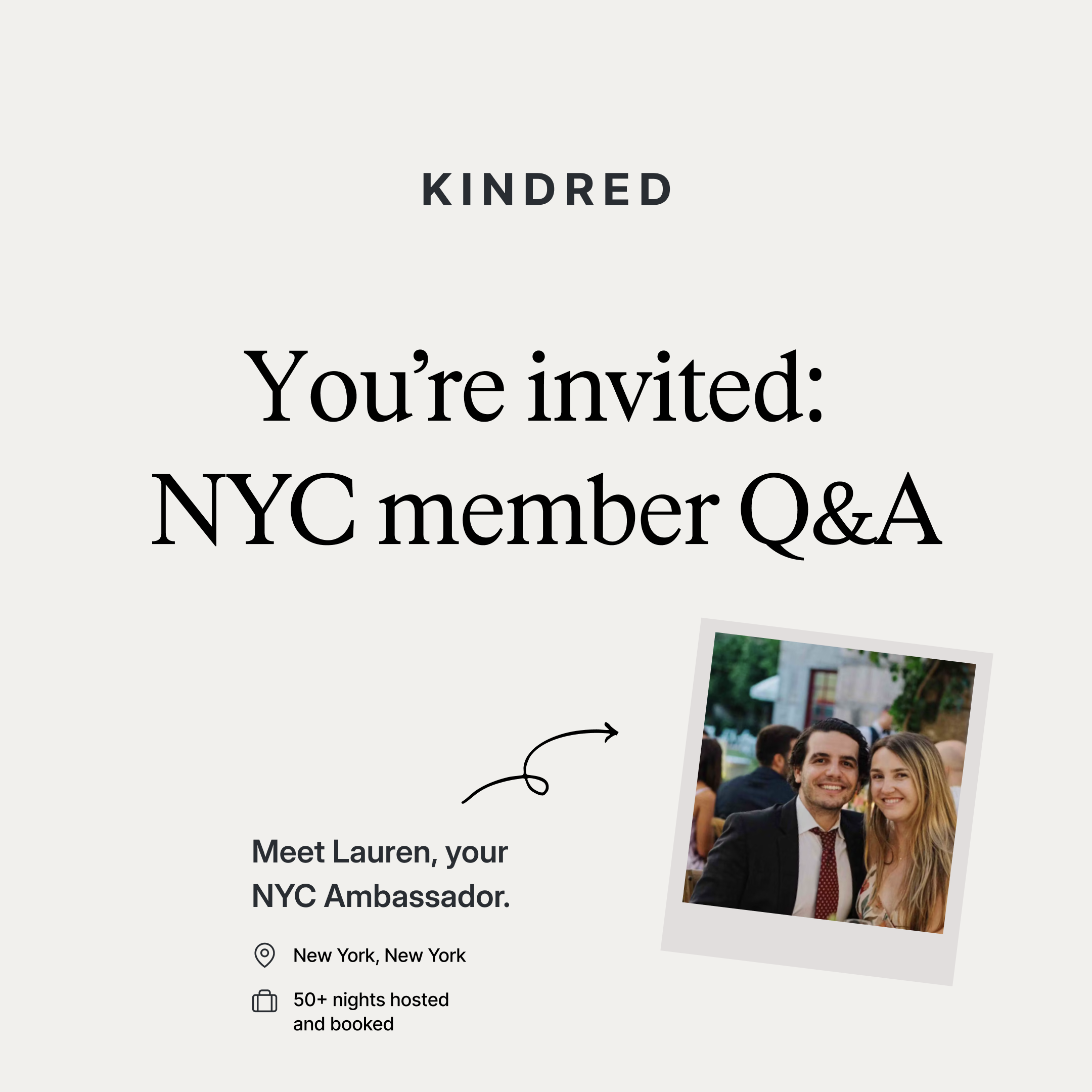 Kindred member Q&A: NYC