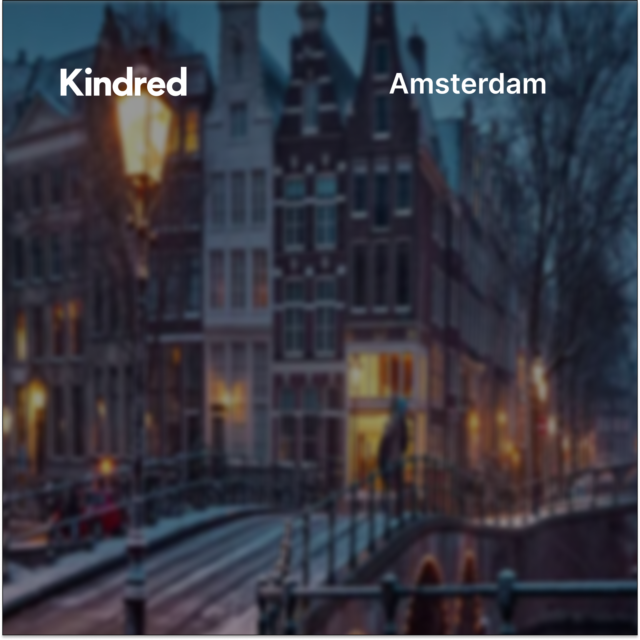 Kindred Amsterdam: Global Connections in De Pijp