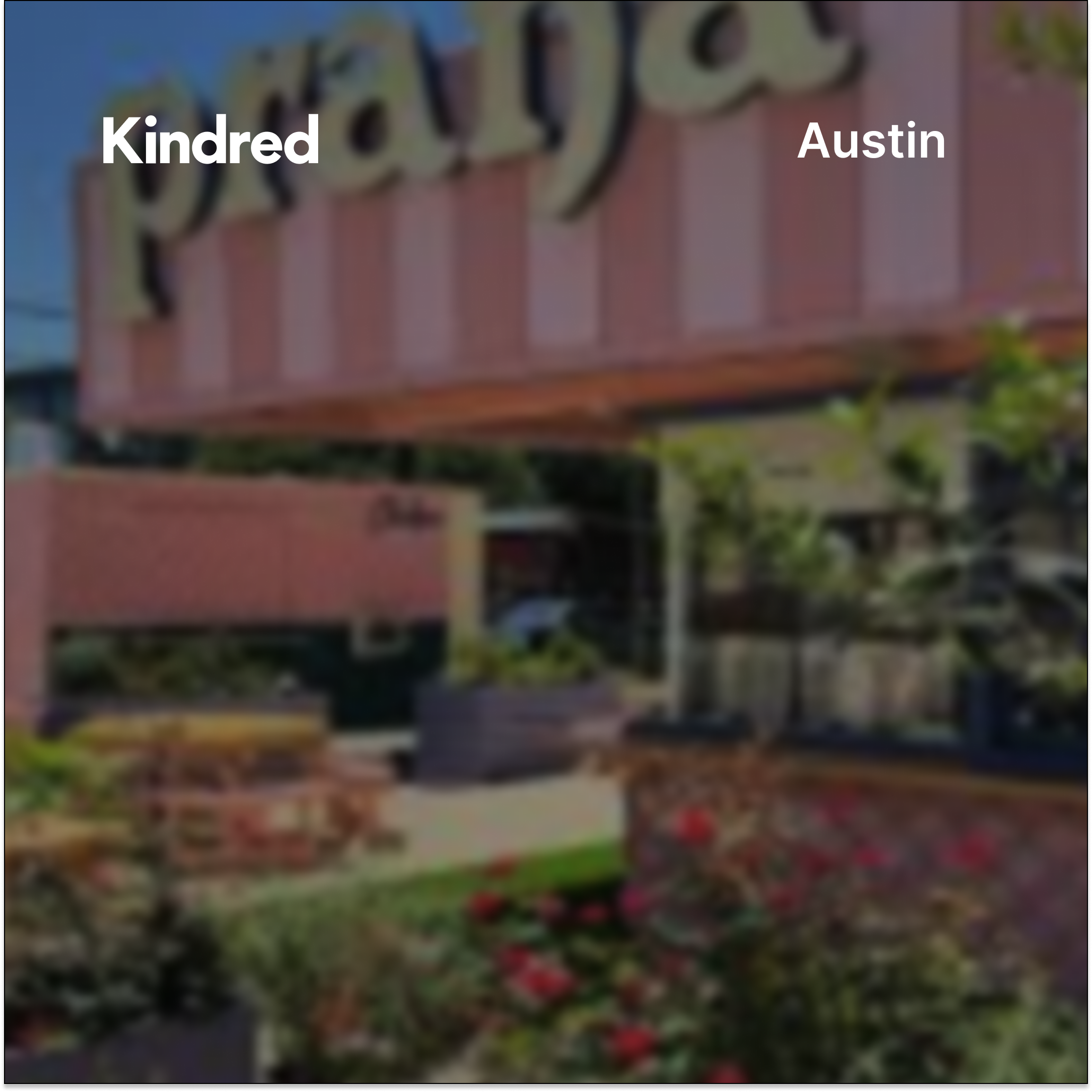 Kindred Austin: Sunday Morning Coffee at Prana Café