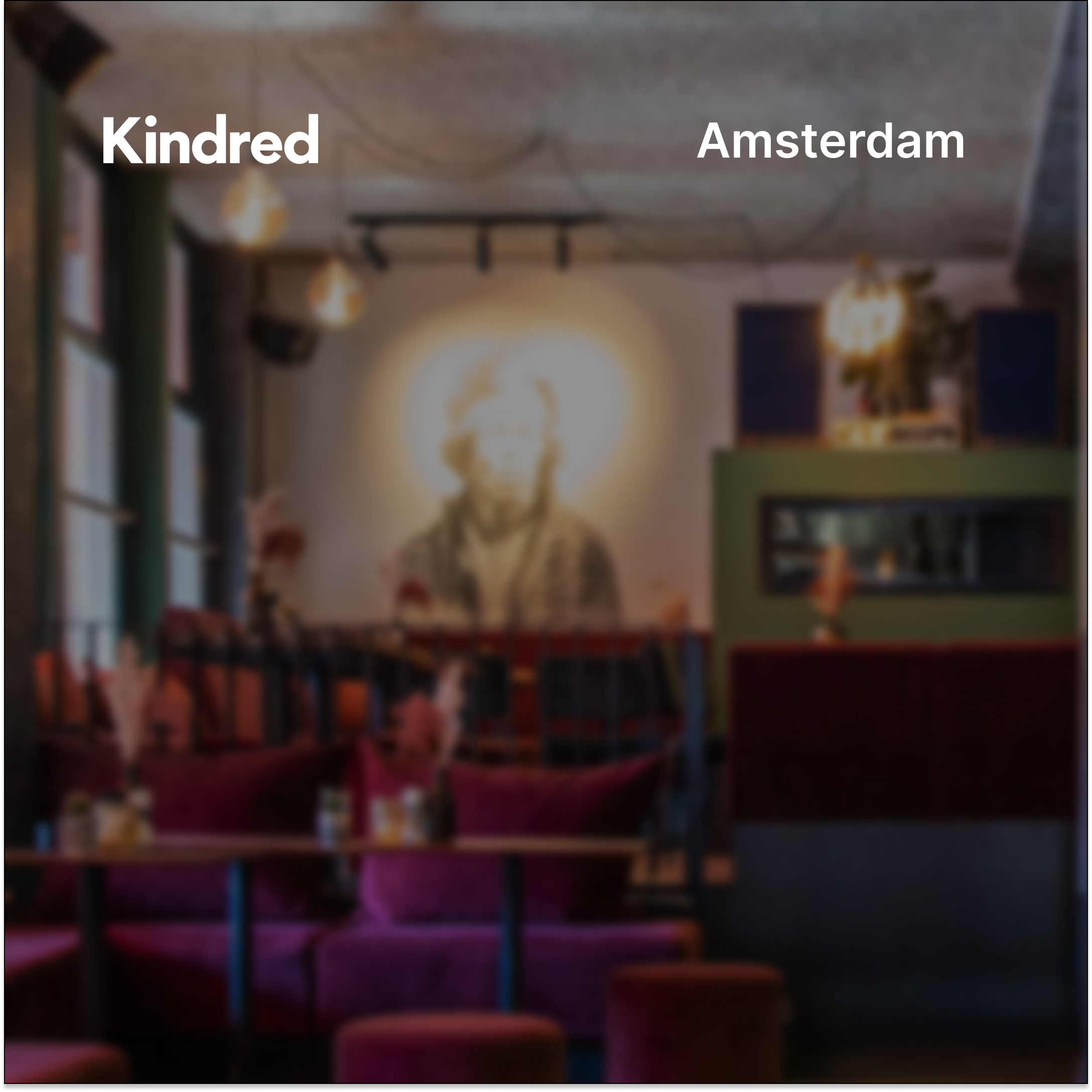 Kindred Amsterdam: Happy Hour at Hendrix
