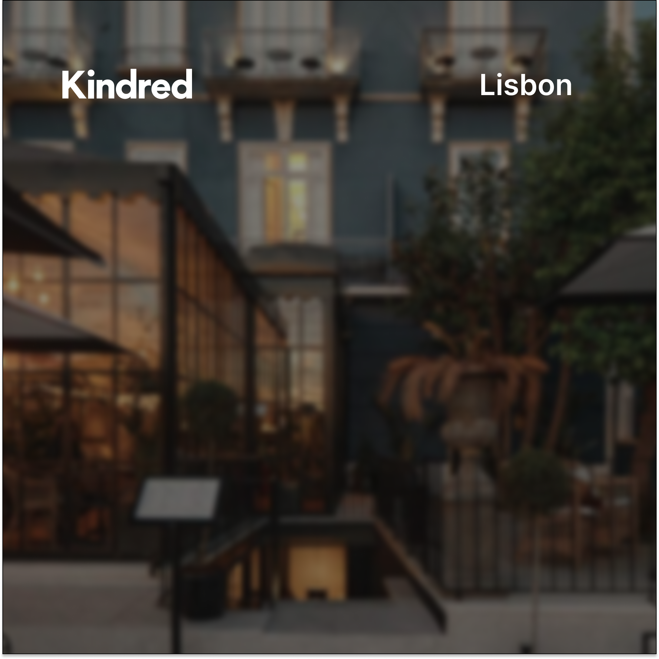 Kindred Lisbon: Happy Hour at Torel Palace
