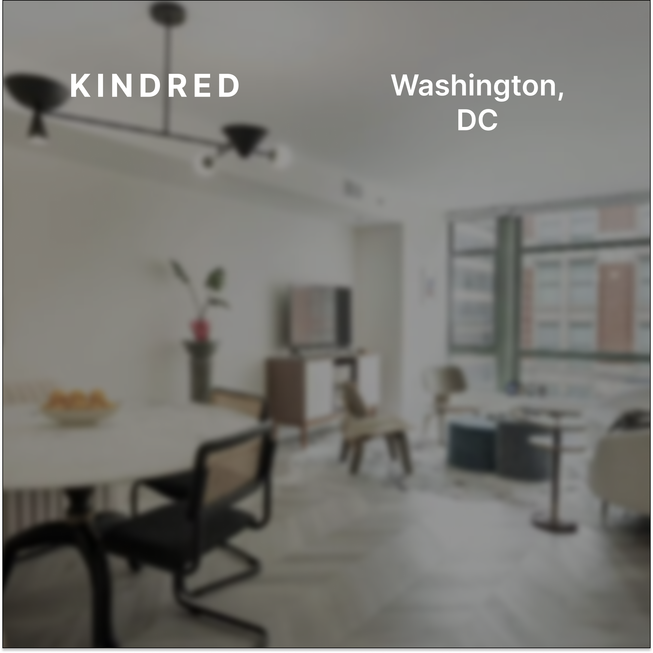 Kindred Washington DC: Casual Mixer at Claire’s