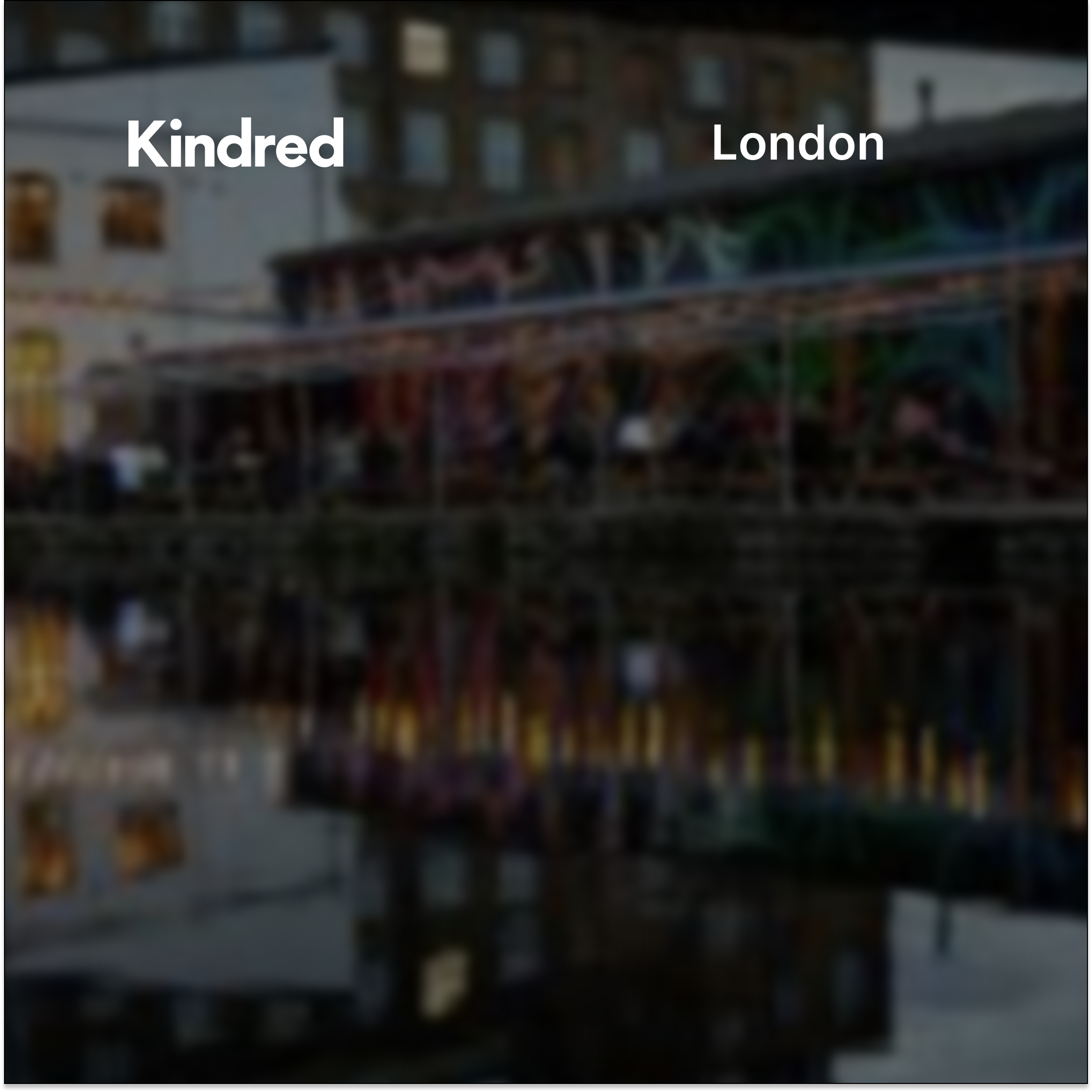 Kindred London: Pizza & Pints at Crate Brewery