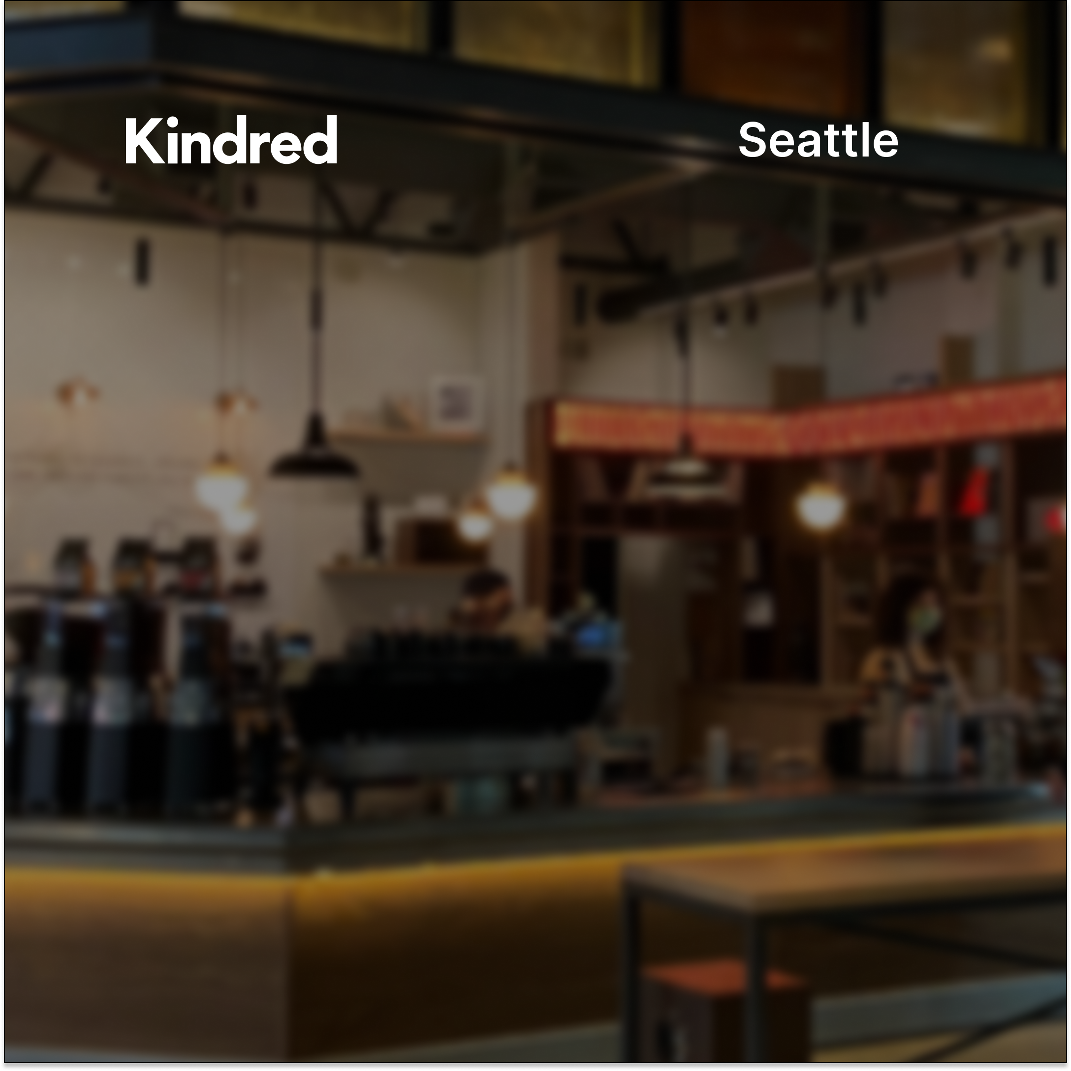 Kindred Seattle: Cozy Coffee Hang at Caffe Vita