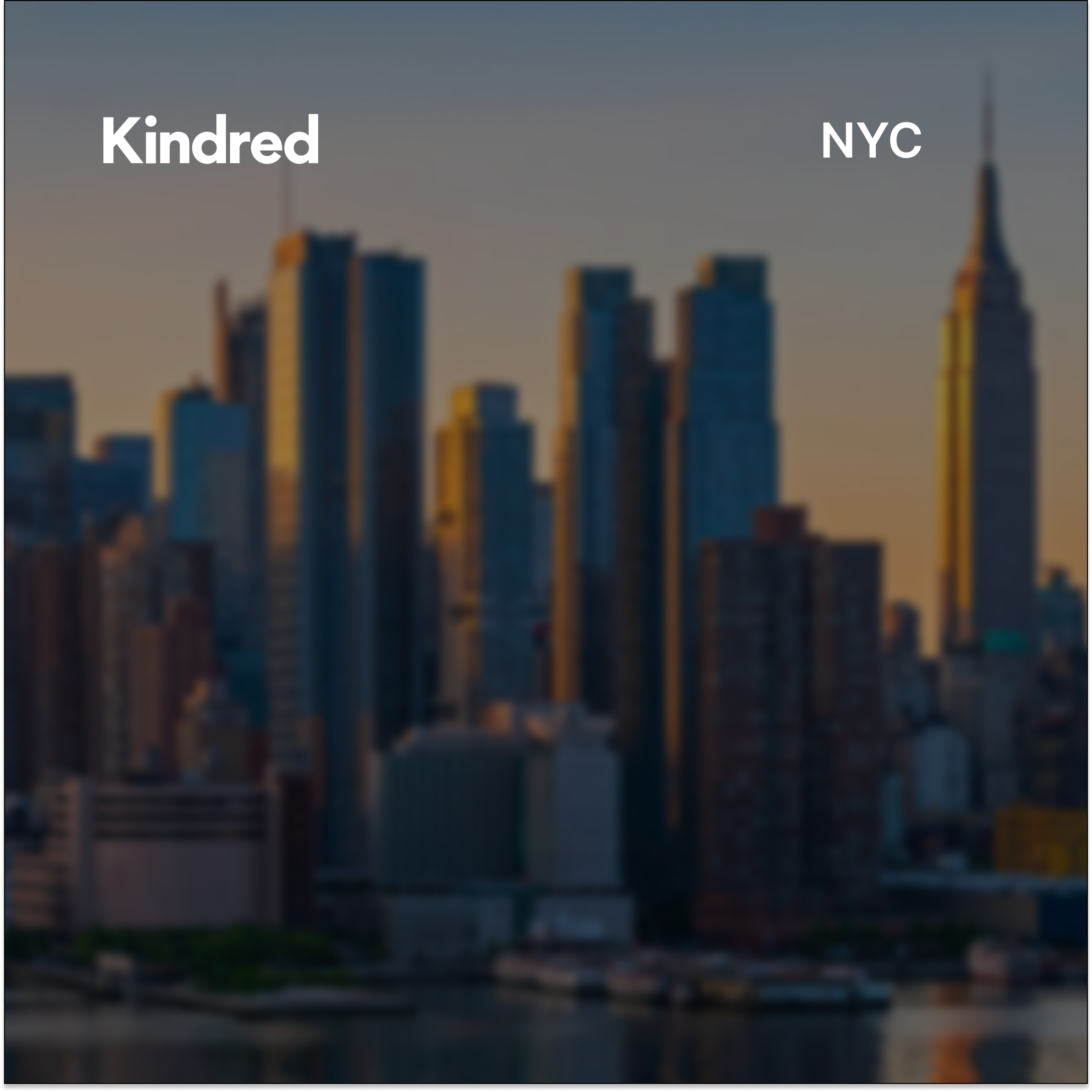 Kindred NYC: Virtual Gathering for New Members
