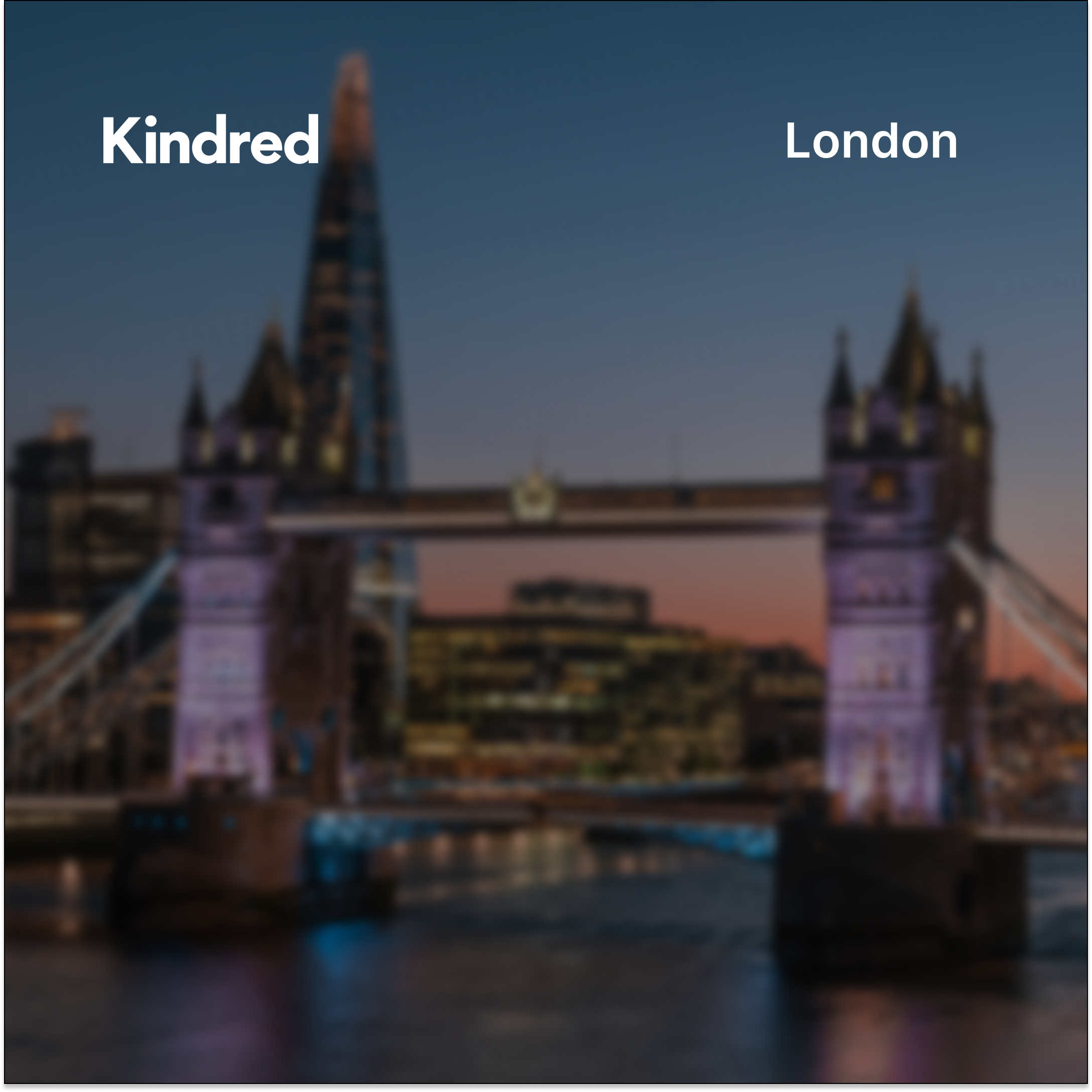 Kindred London: Virtual Gathering for New Members