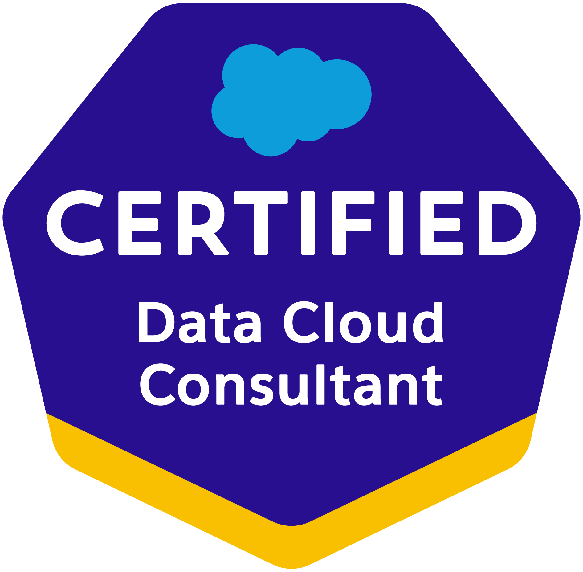 Data cloud consultant certification badge 