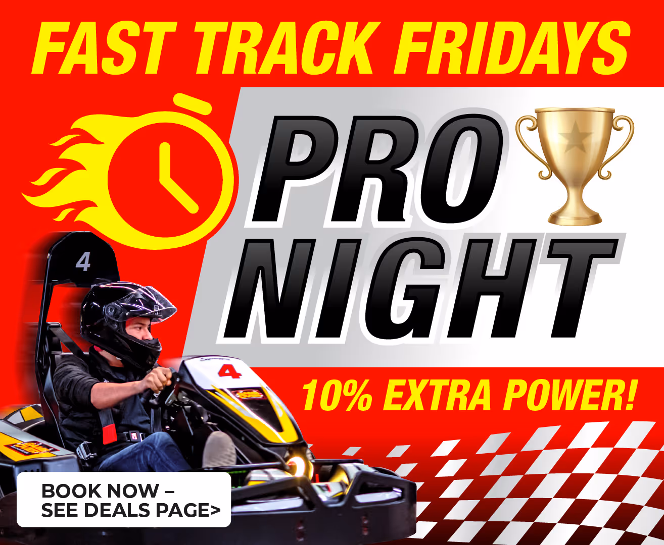 Fast Track Fridays - Game Over Pro Night