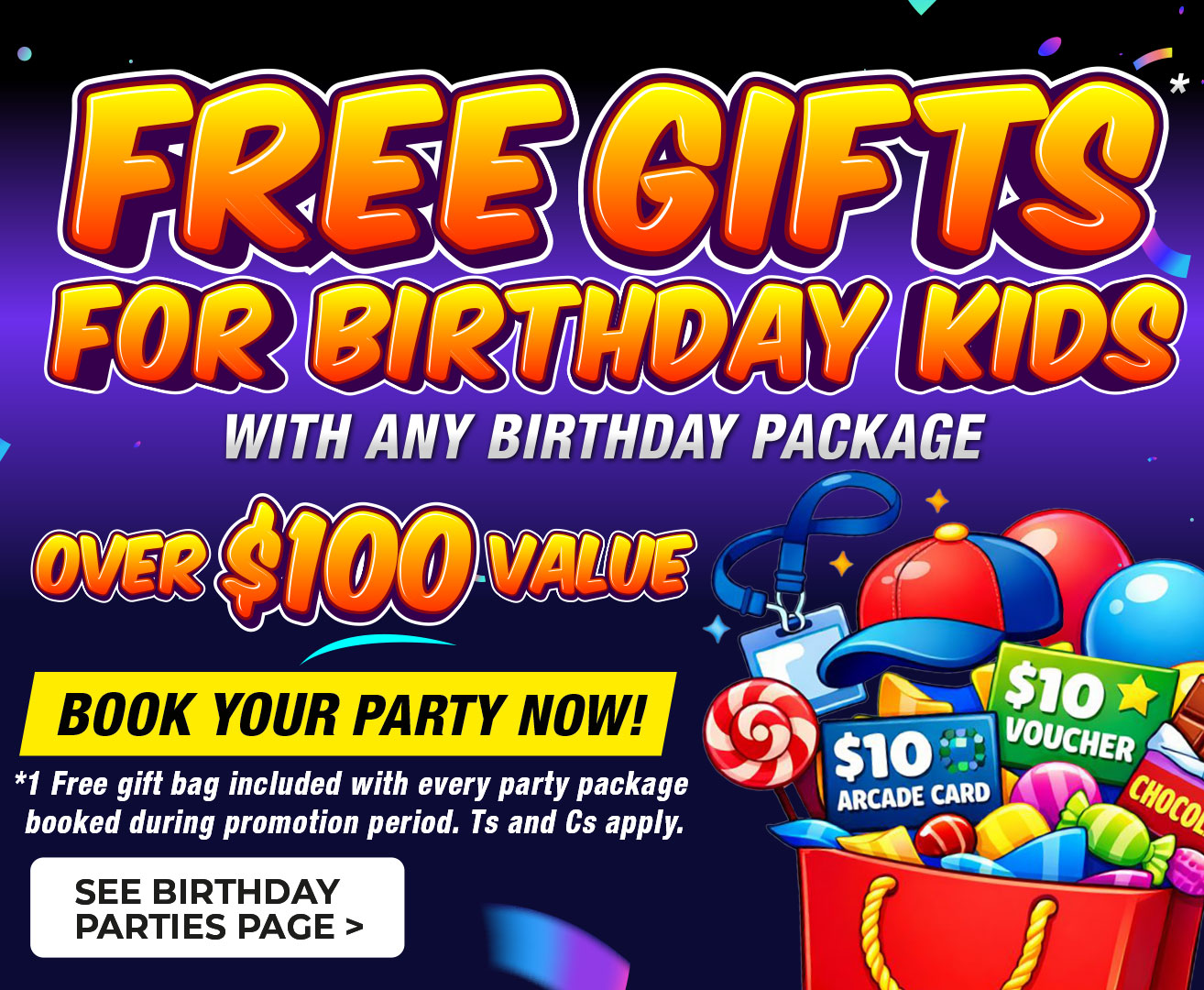 Free Gifts for Birthday Kids