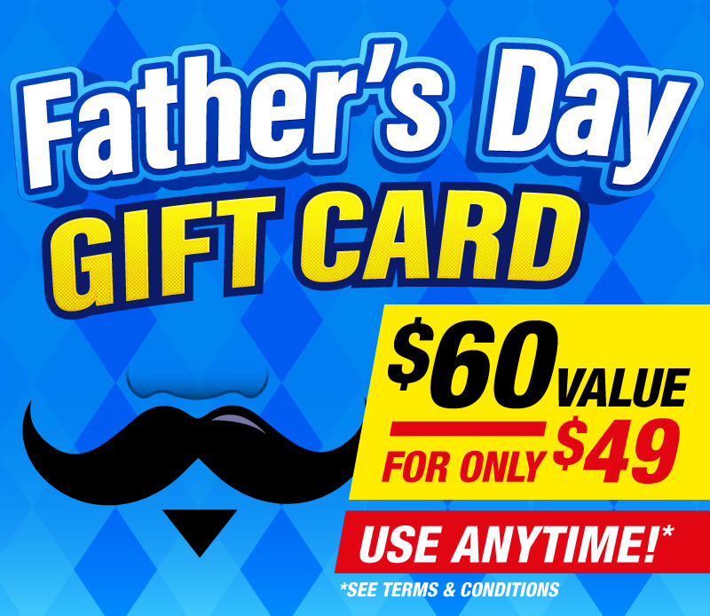Father's Day $60 for $49 Gift Card
