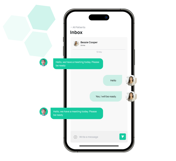 Simpl Real time collaboration between patient and doctor