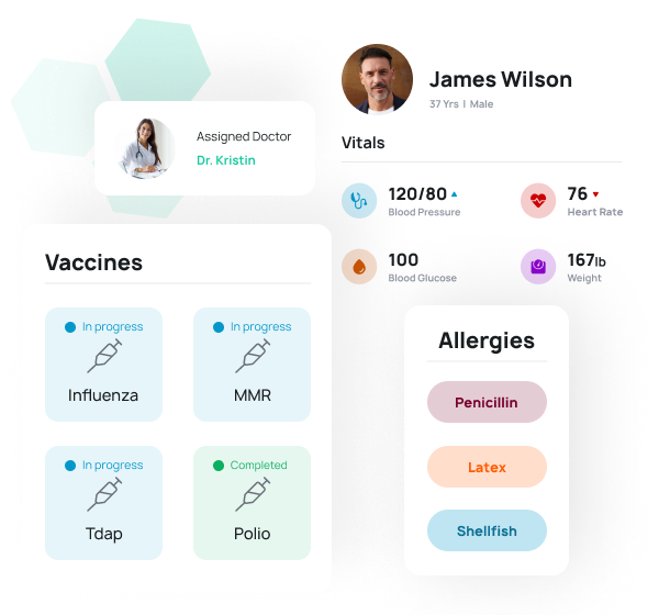 Simpl Allergy and vaccination updates for patients