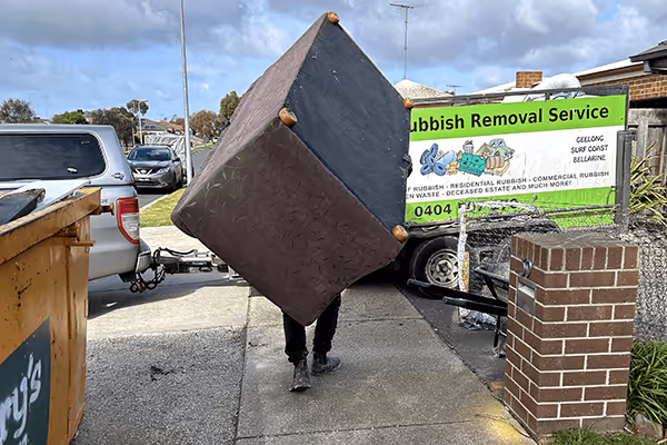 Old furniture removal