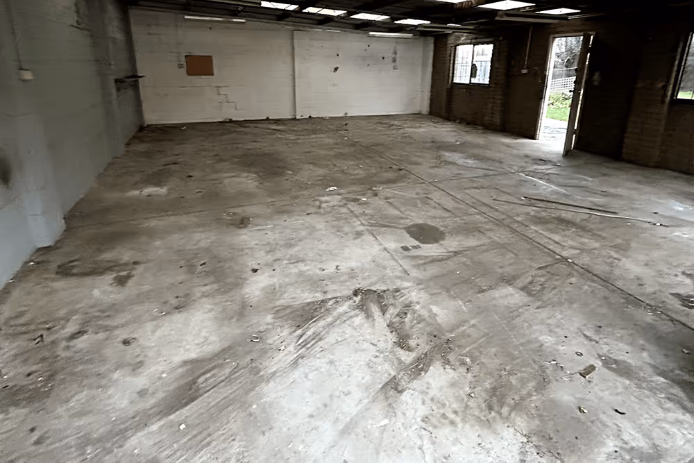 Internal Demolition after Cleanup