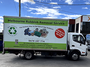 Melbourne Rubbish Removal Service Truck
