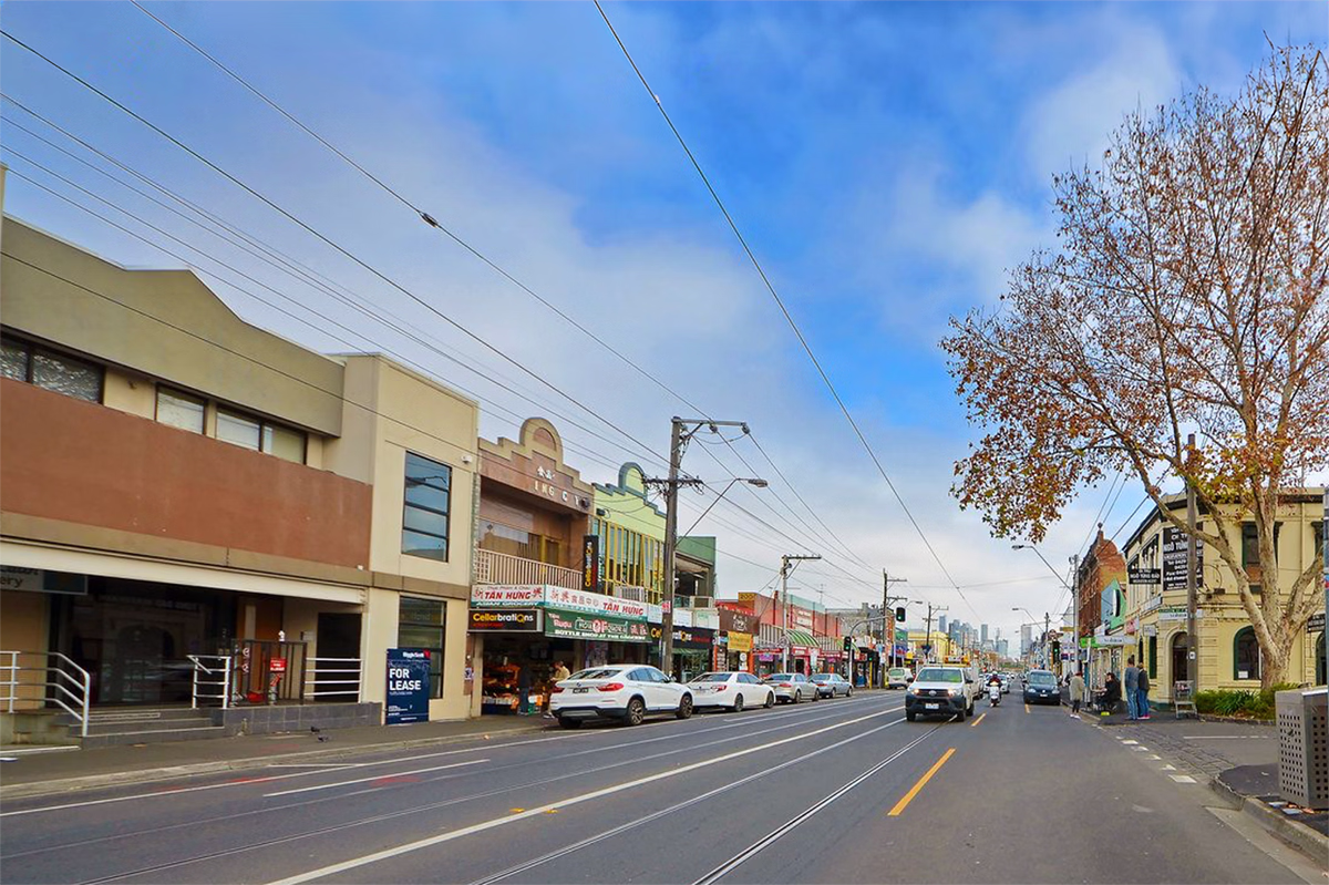 Street in Richmond, Melbourne