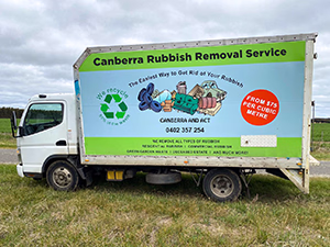 Canberra Rubbish Removal Truck