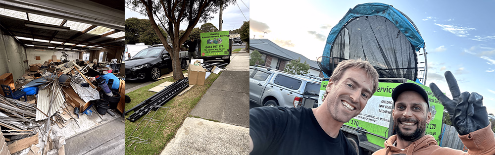 Melbourne Rubbish Removal Team working on Commercial Rubbish Removal