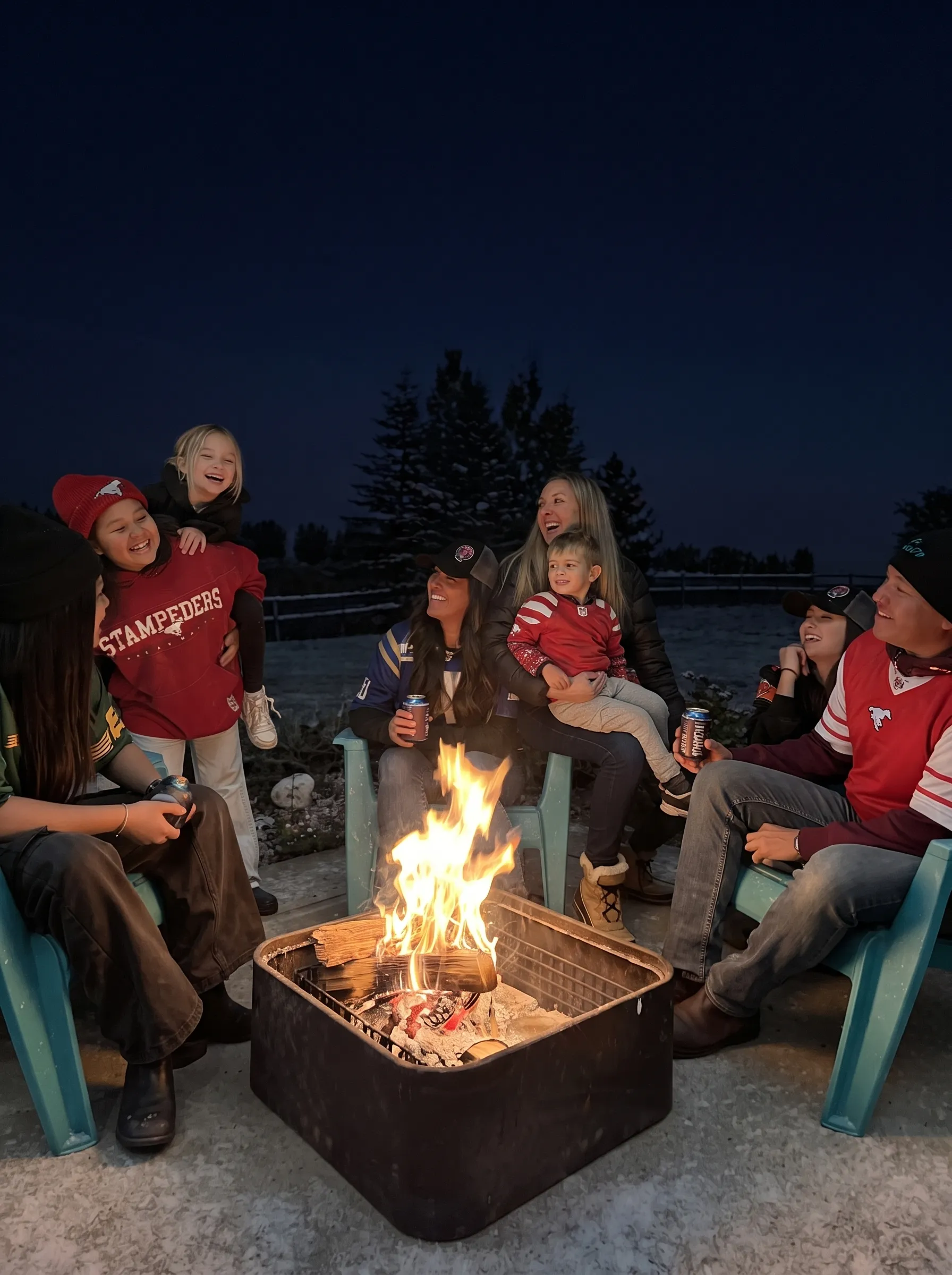 A concert at the Grey Cup Festival