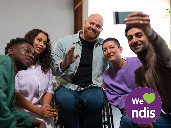 NDIS-person with family