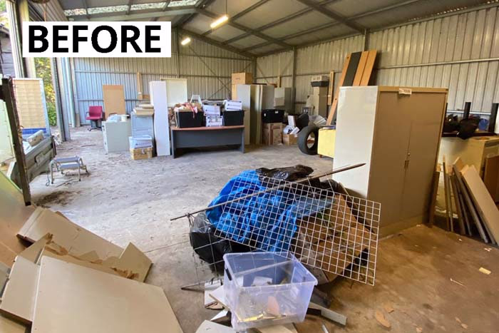 Commercial Rubbish Removal before