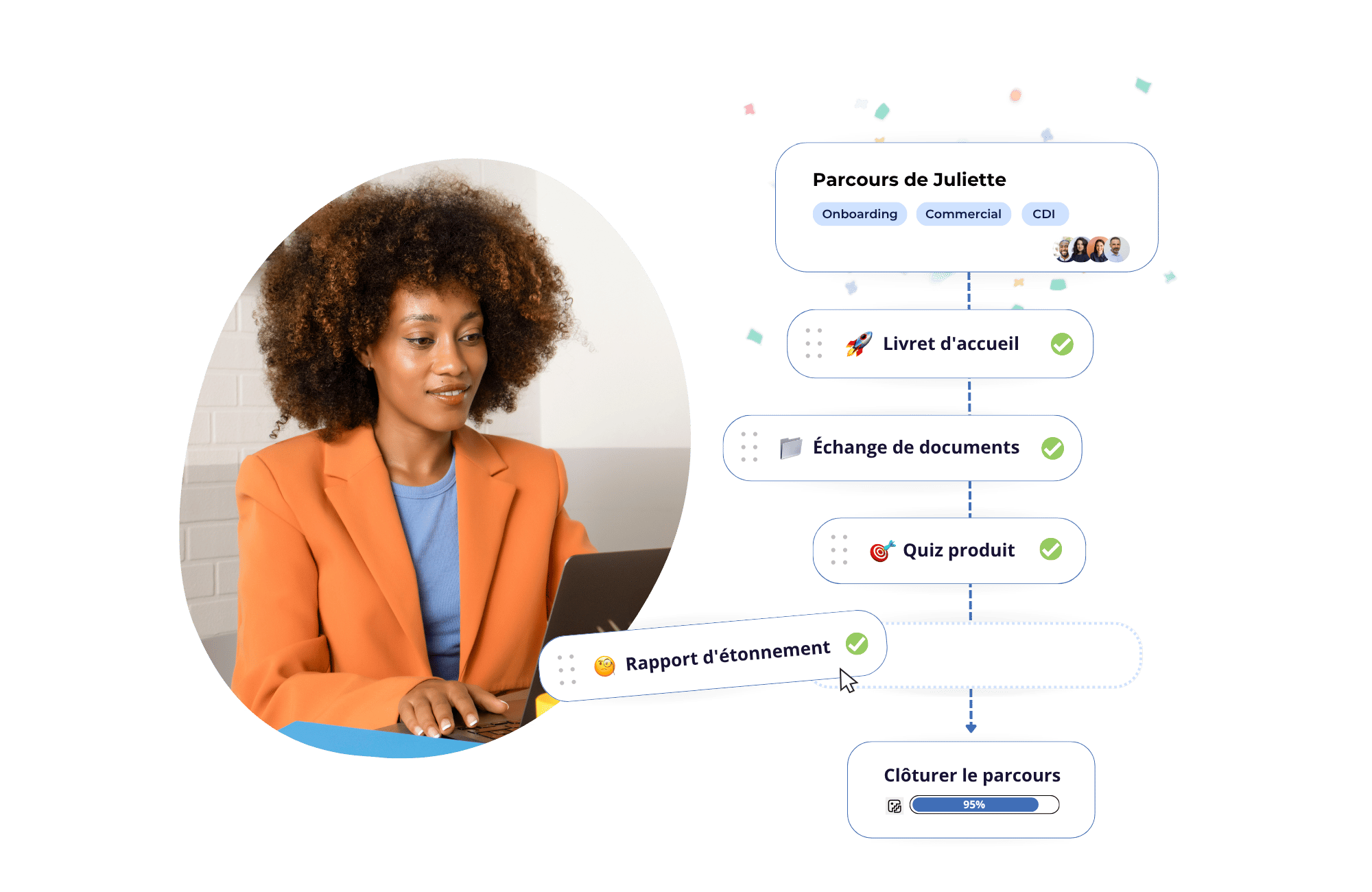 Reboarding personnalisé avec Wobee