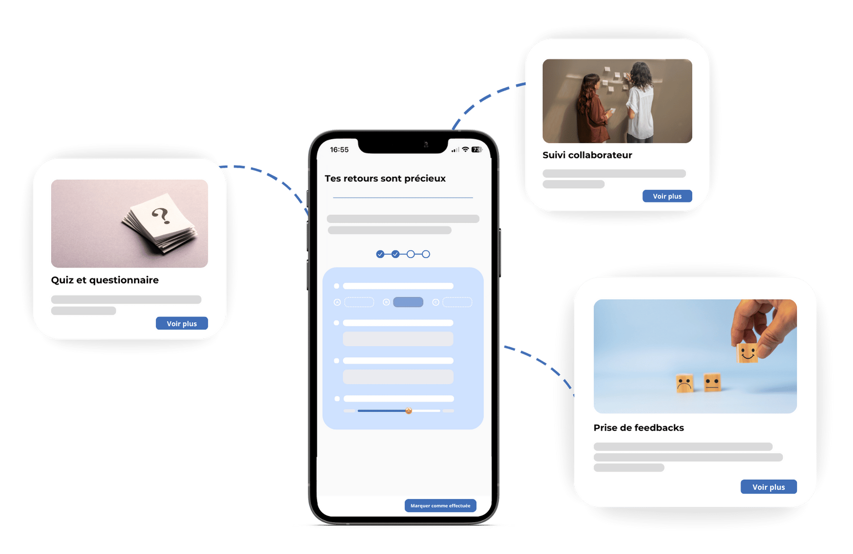 Prise de feedbacks avec Wobee