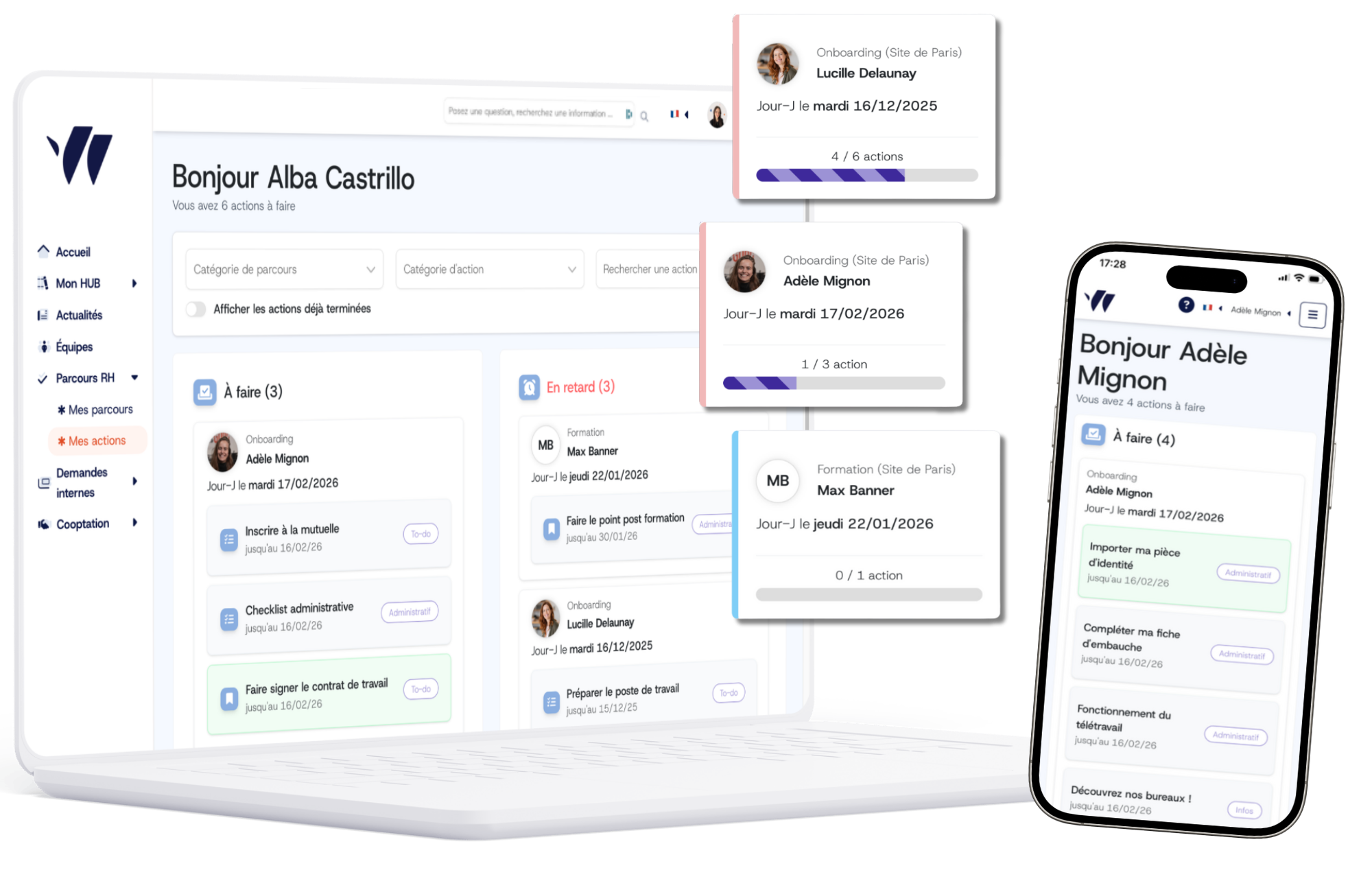 Illustration d'onboarding Wobee
