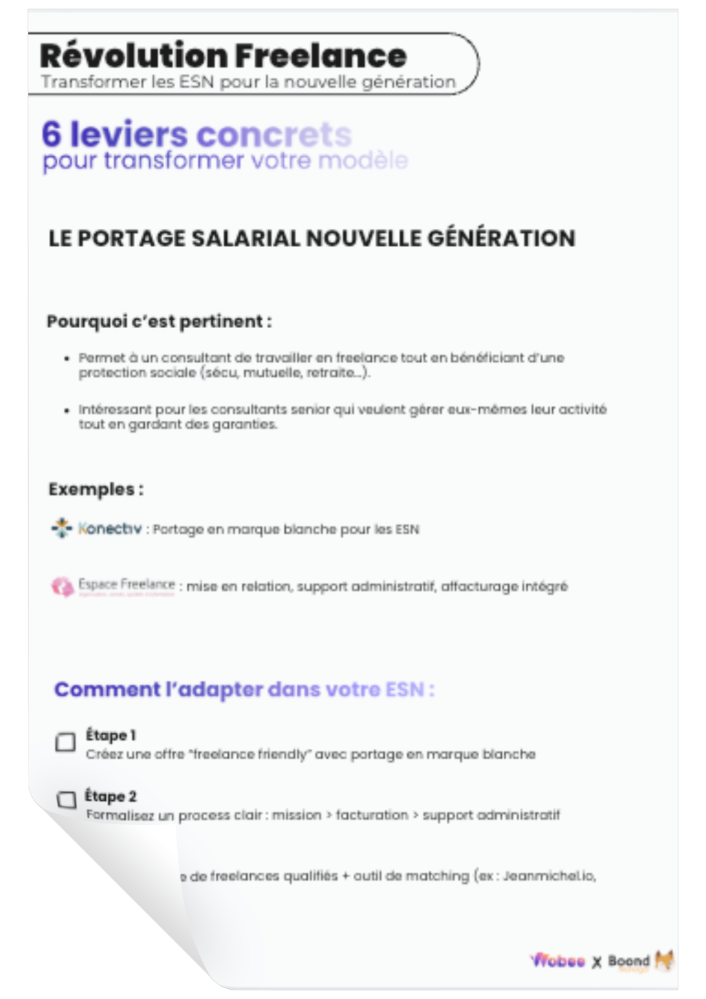 Fiche pratique de la révolution freelance : Transformer les ESN pour la nouvelle génération