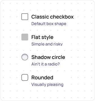 Checkbox UI design tutorial – Customizing the Box