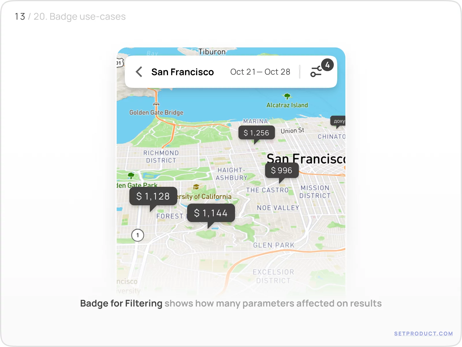 Badge UI design exploration
