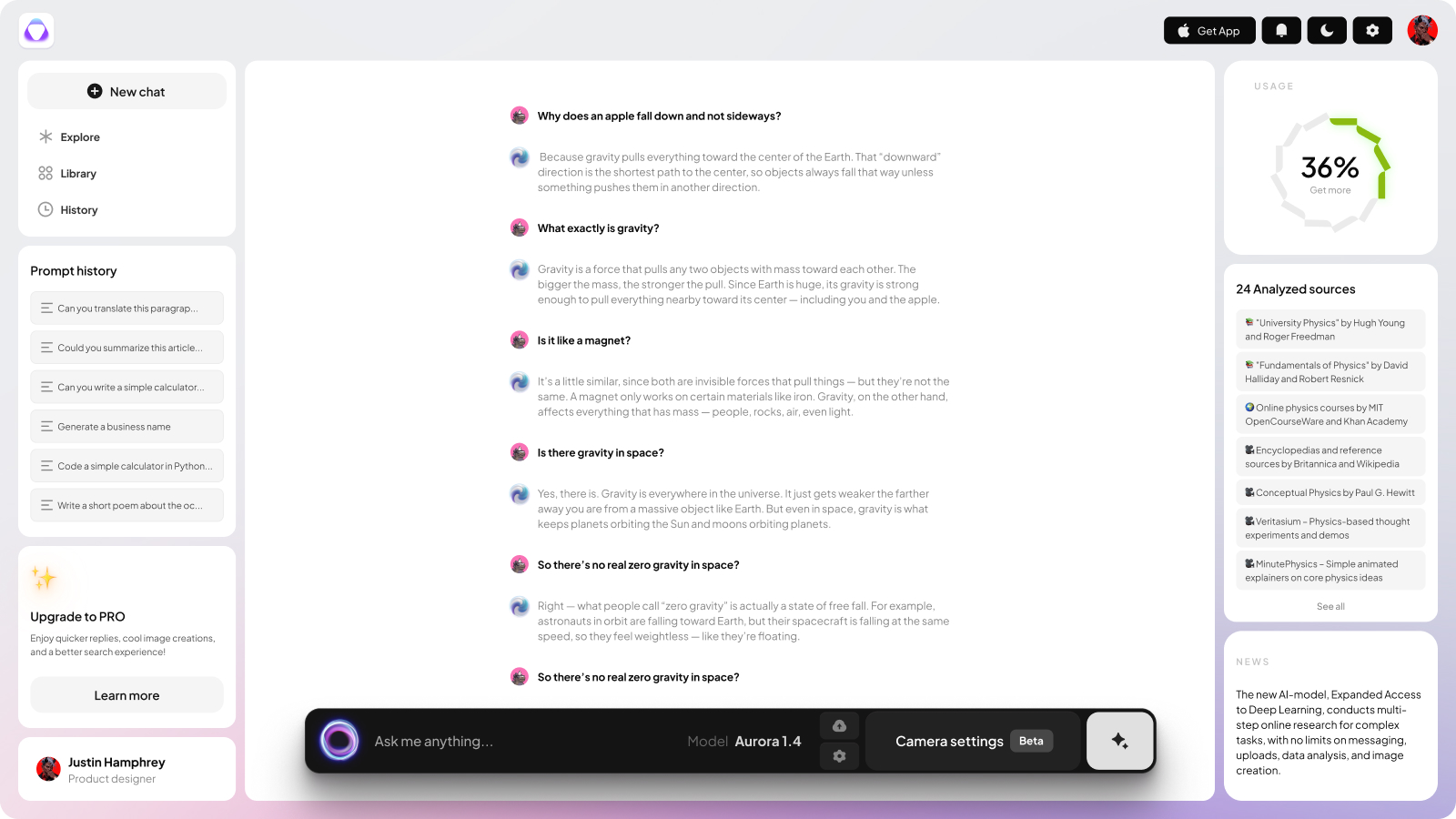 The chat interface for conversations that make sense