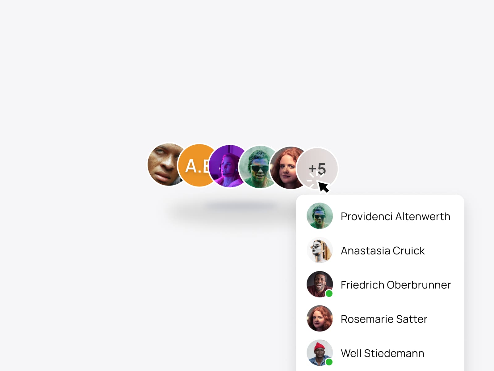 Userpic UI design: Tutorial for Avatar states, anatomy, usability