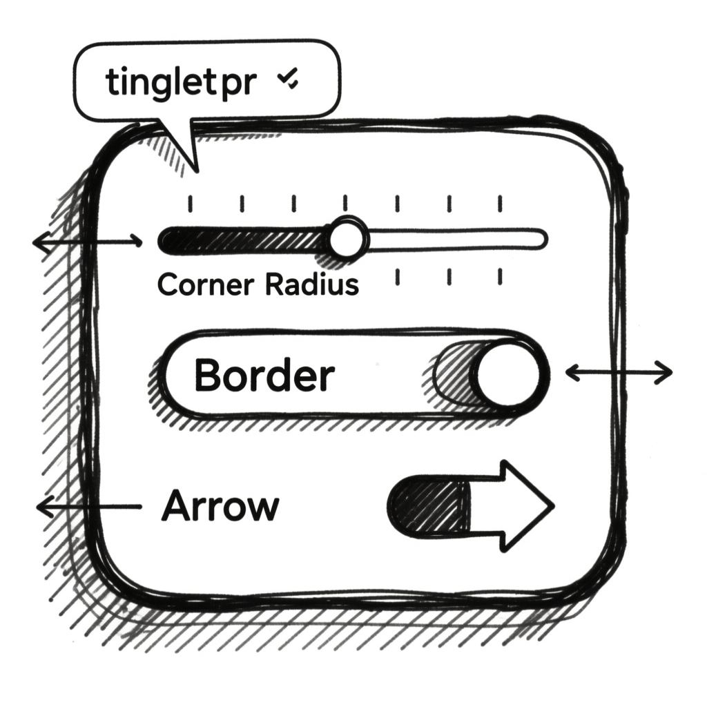 Tooltip UI design theming ideas