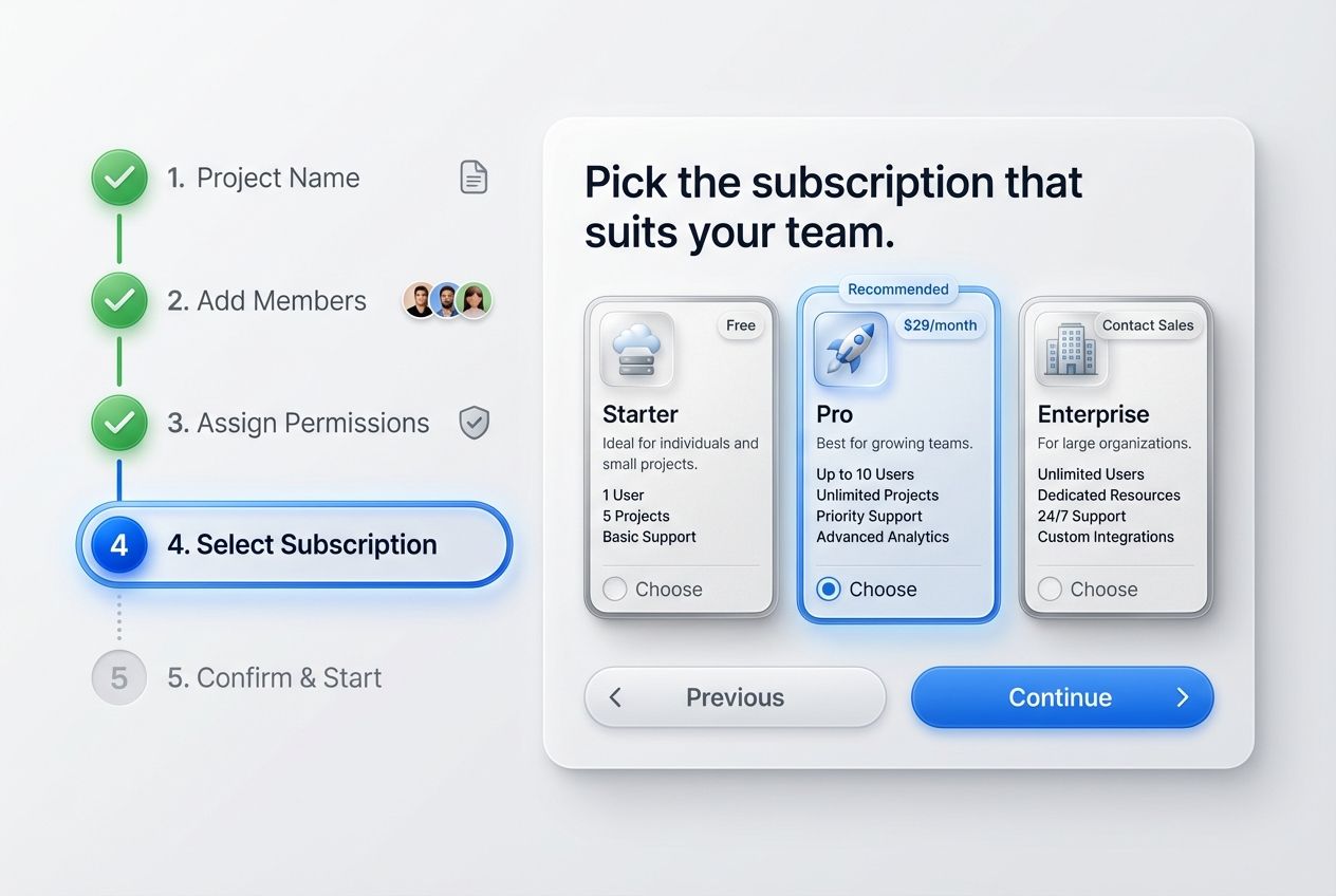 Let’s recap the key elements to verify in your final Steps UI implementation