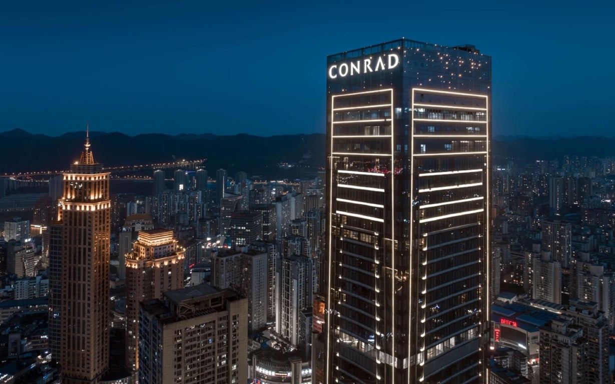 2024 重慶南岸新酒店：重慶康萊德酒店 Conrad Chongqing