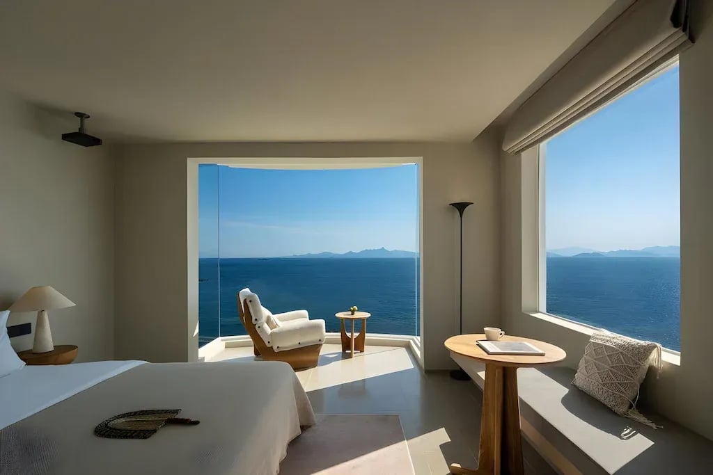 蜜悅深圳藍白聖島懸崖泡池美宿 Miyue Shenzhen Blue and White Island Cliff Pool Beauty Hostel