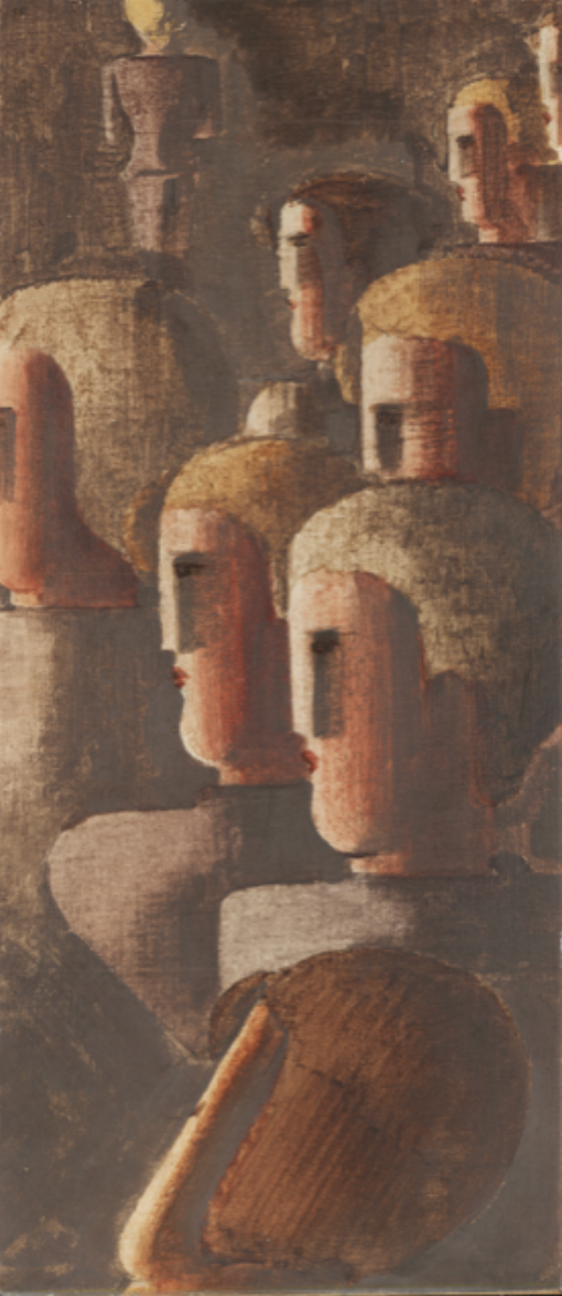 Oskar Schlemmer with Mask