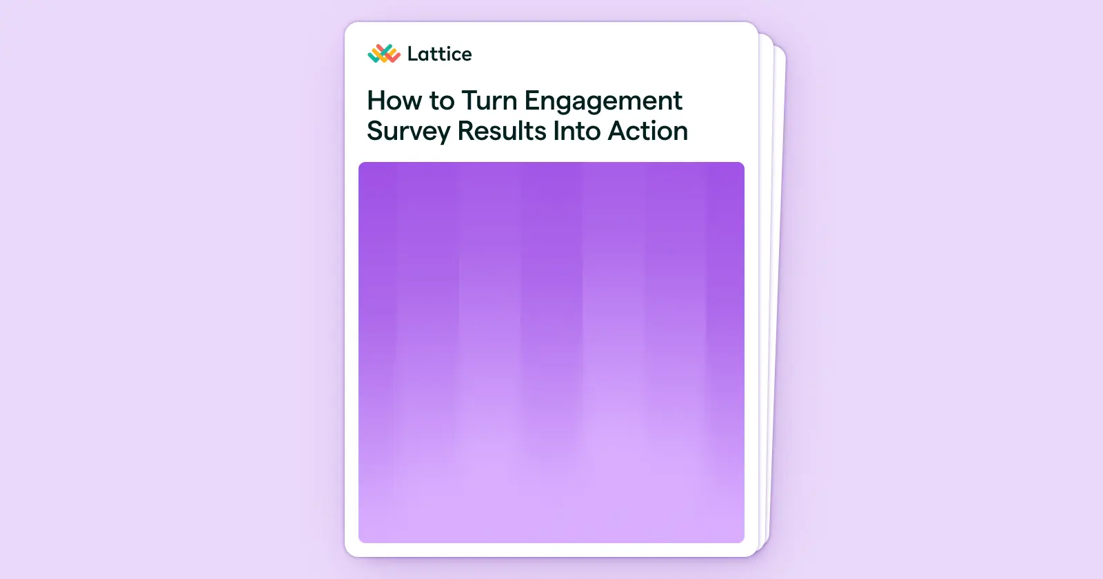 preview of ebook titled How to Turn Engagement Survey Results Into Action