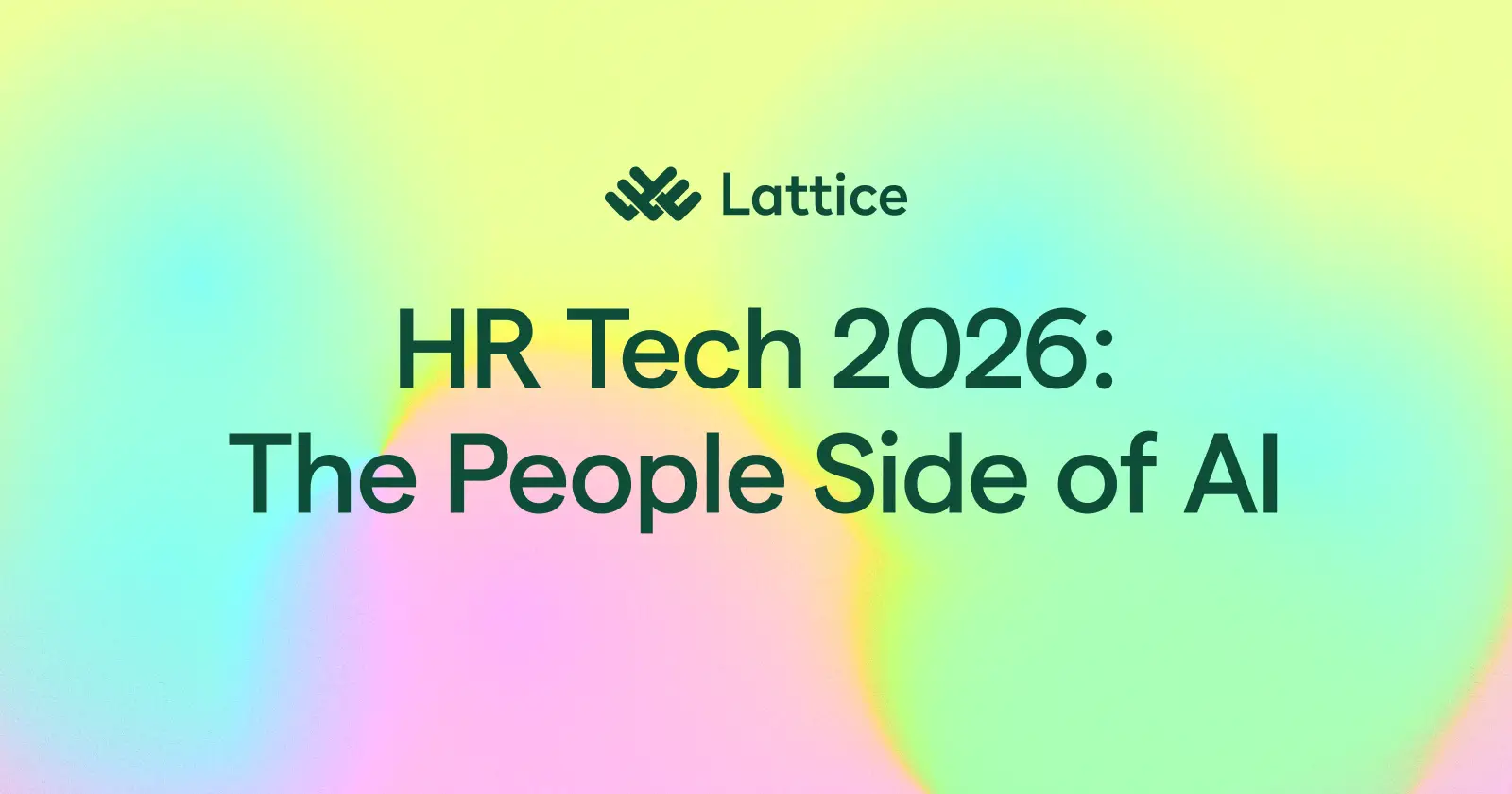 Lattice at HR Tech 2026 