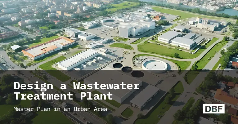 How to Design a Wastewater Treatment Plant Master Plan in an Urban Area