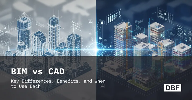 BIM vs CAD: Key Differences, Benefits, and When to Use Each